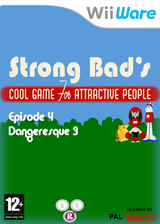 Strong Bad's Cool Game for Attractive People - Episode 4 - Dangeresque 3 - The Criminal Projective WiiWare cover (WB2P)