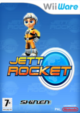 Jett Rocket WiiWare cover (WJEP)
