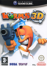 Worms 3D pochette GameCube (GWMP8P)