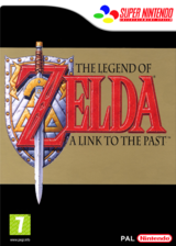 The Legend of Zelda : A Link to the Past pochette VC-SNES (JADP)