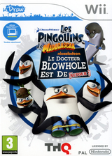 Les Pingouins de Madagascar: Le docteur Blowhole est de retour! pochette Wii (SP8P78)