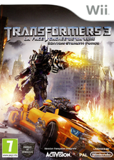 Transformers 3: La Face Cachée de la Lune - Edition Stealth Force pochette Wii (STZP52)