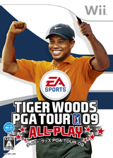タイガー・ウッズ PGA TOUR 09 ALL-PLAY Wii cover (R9TJ13)