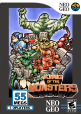 King of the Monsters VC-NEOGEO cover (EAOE)