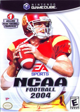 NCAA Football 2004 GameCube cover (GNXE69)