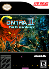 Contra III - The Alien Wars (SNES) (Virtual Console) box art