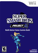Super Smash Bros. Project M: RedX Anime/Game Custom Build CUSTOM cover (RSBE42)