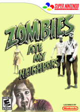 Zombies Ate My Neighbors VC-SNES cover (JA6E)