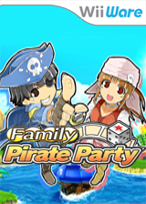 Family Pirate Party WiiWare cover (WO6E)