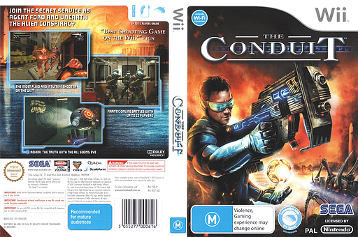 The Conduit Wii cover (RCJP8P)