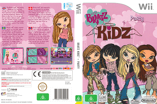 Bratz: Kidz Party Wii cover (RKGPGY)