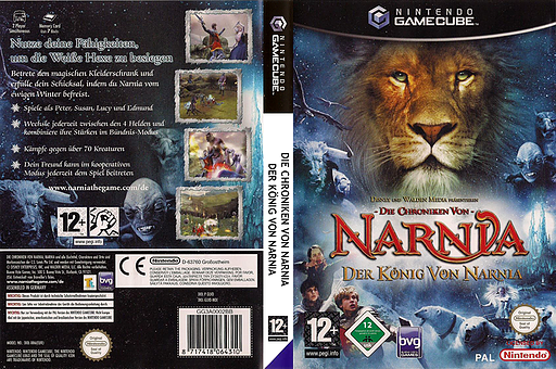 Die Chroniken von Narnia: Der König von Narnia GameCube cover (GLVD4Q)