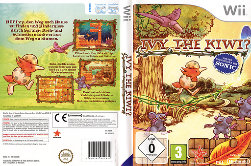 Ivy The Kiwi? Wii cover (RIVP99)
