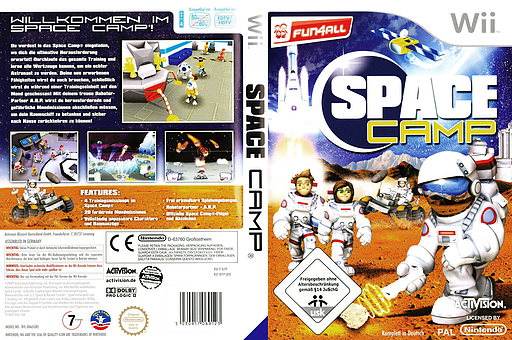 Space Camp Wii cover (RIYP52)