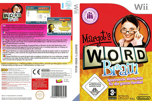 Margot's Word Brain Wii cover (RMIP7J)