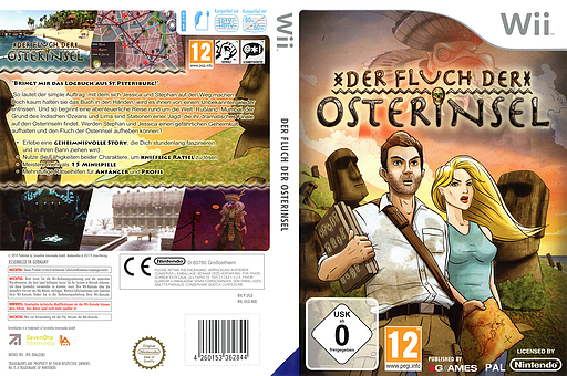 Der Fluch der Osterinsel Wii cover (SFLDSV)