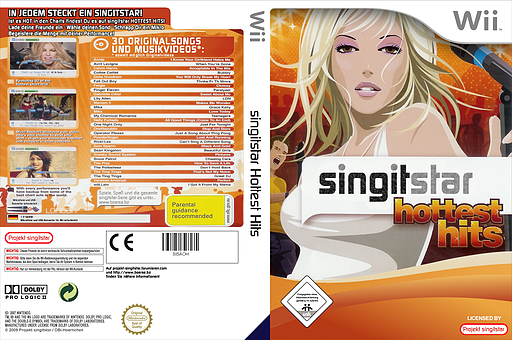 SingItStar Hottest Hits CUSTOM cover (SISHOH)
