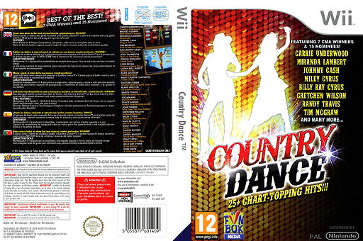 Country Dance Wii cover (SQ2PXT)