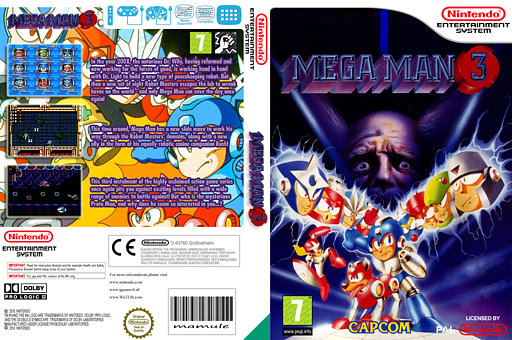 Mega Man 3 VC-NES cover (FD7P)