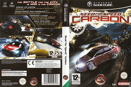 Need for Speed: Carbon GameCube cover (GW5P69)