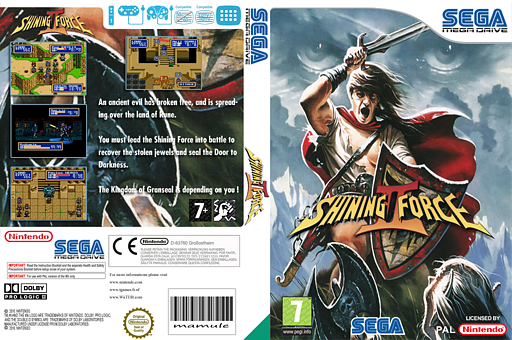 Shining Force II VC-MD cover (MB6P)