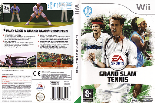 Grand Slam Tennis Wii cover (R5TP69)
