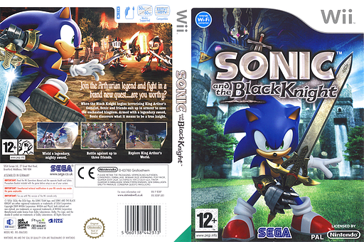 Sonic and the Black Knight Wii cover (RENP8P)
