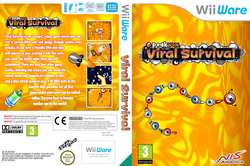 Viral Survival WiiWare cover (WEVP)