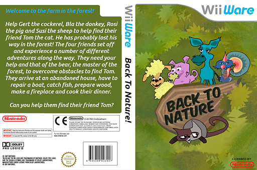 Back to Nature WiiWare cover (WNAP)