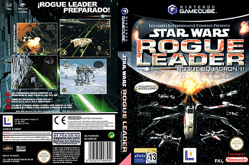Star Wars Rogue Leader: Rogue Squadron II GameCube cover (GSWS64)