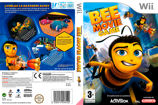 Bee Movie: El Videojuego Wii cover (RBEX52)