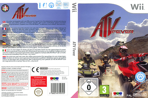 ATV Fever Wii cover (SH7PNJ)