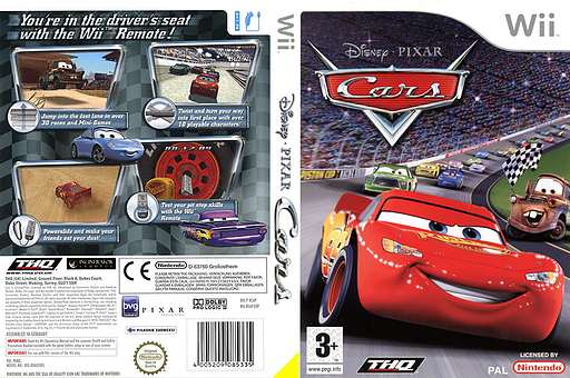 Cars Wii cover (RCAP78)