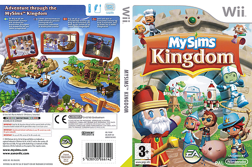 MySims Kingdom Wii cover (RSHP69)