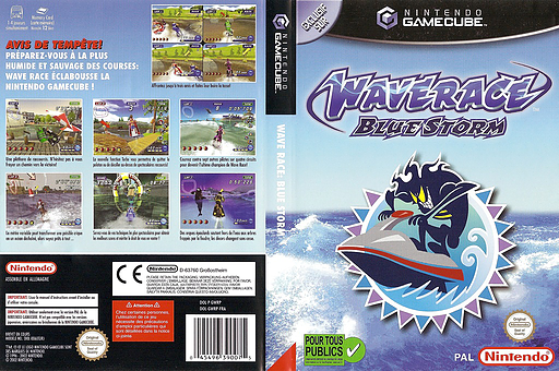 Wave Race: Blue Storm pochette GameCube (GWRP01)