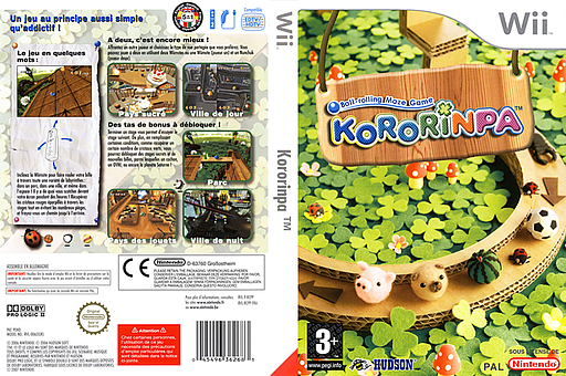 Kororinpa pochette Wii (RCPP18)