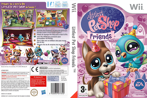 Littlest Pet Shop: Friends pochette Wii (RL7P69)