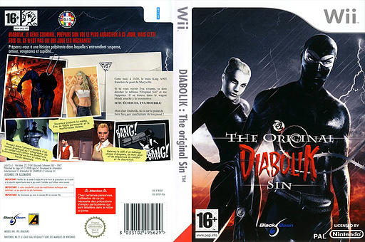 Diabolik : The Original Sin pochette Wii (RVDPLG)