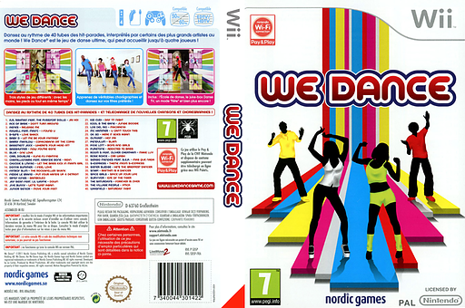 We Dance pochette Wii (SDSPNG)