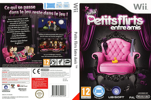 Petits Flirts Entre Amis pochette Wii (SLVP41)