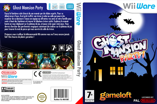 Ghost Party pochette WiiWare (WHUP)