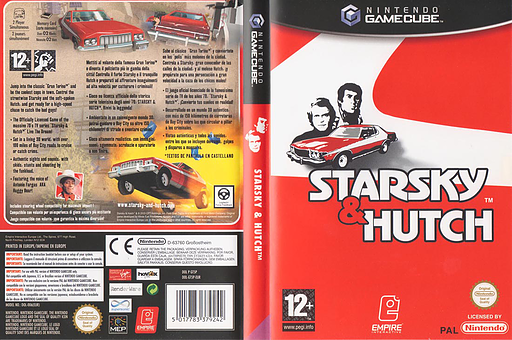 Starsky & Hutch GameCube cover (GT5P7N)