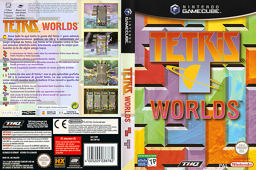 Tetris Worlds GameCube cover (GTRP78)