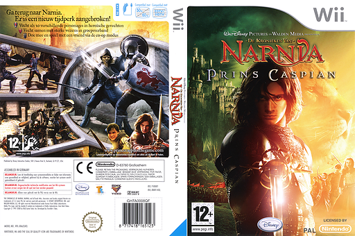 De Kronieken van Narnia: Prins Caspian Wii cover (RNNY4Q)