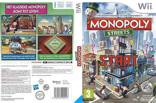 Monopoly Streets Wii cover (S75P69)