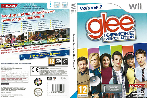 Karaoke Revolution Glee Volume 2 Wii cover (SKGPA4)