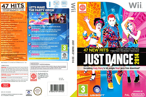 Just Dance 2014 Wii cover (SJOP41)