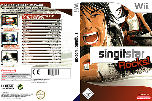 SingItStar Rocks! CUSTOM cover (SISRP4)