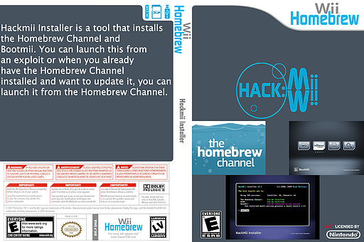 HackMii Installer Homebrew cover (DHIA)