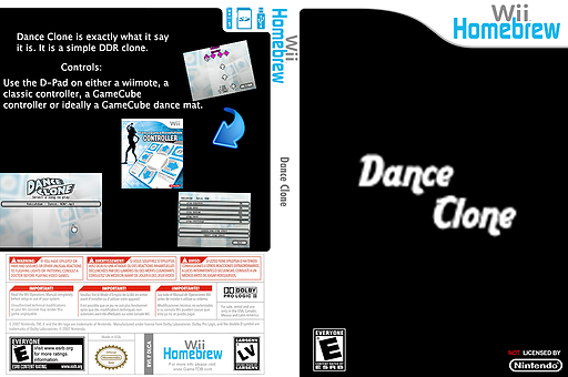 Dance Clone Homebrew cover (DLCA)